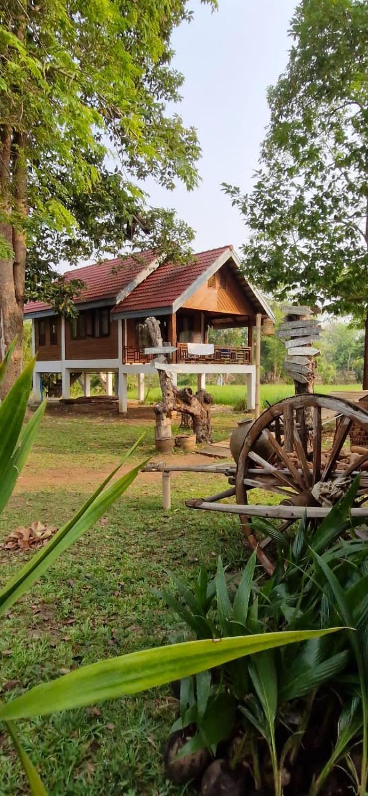 Bolaven Garden Bungalow And Tent - Tad Lo Ban Kiangtat Dış mekan fotoğraf