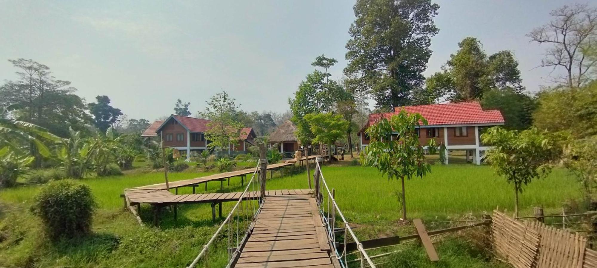 Bolaven Garden Bungalow And Tent - Tad Lo Ban Kiangtat Dış mekan fotoğraf