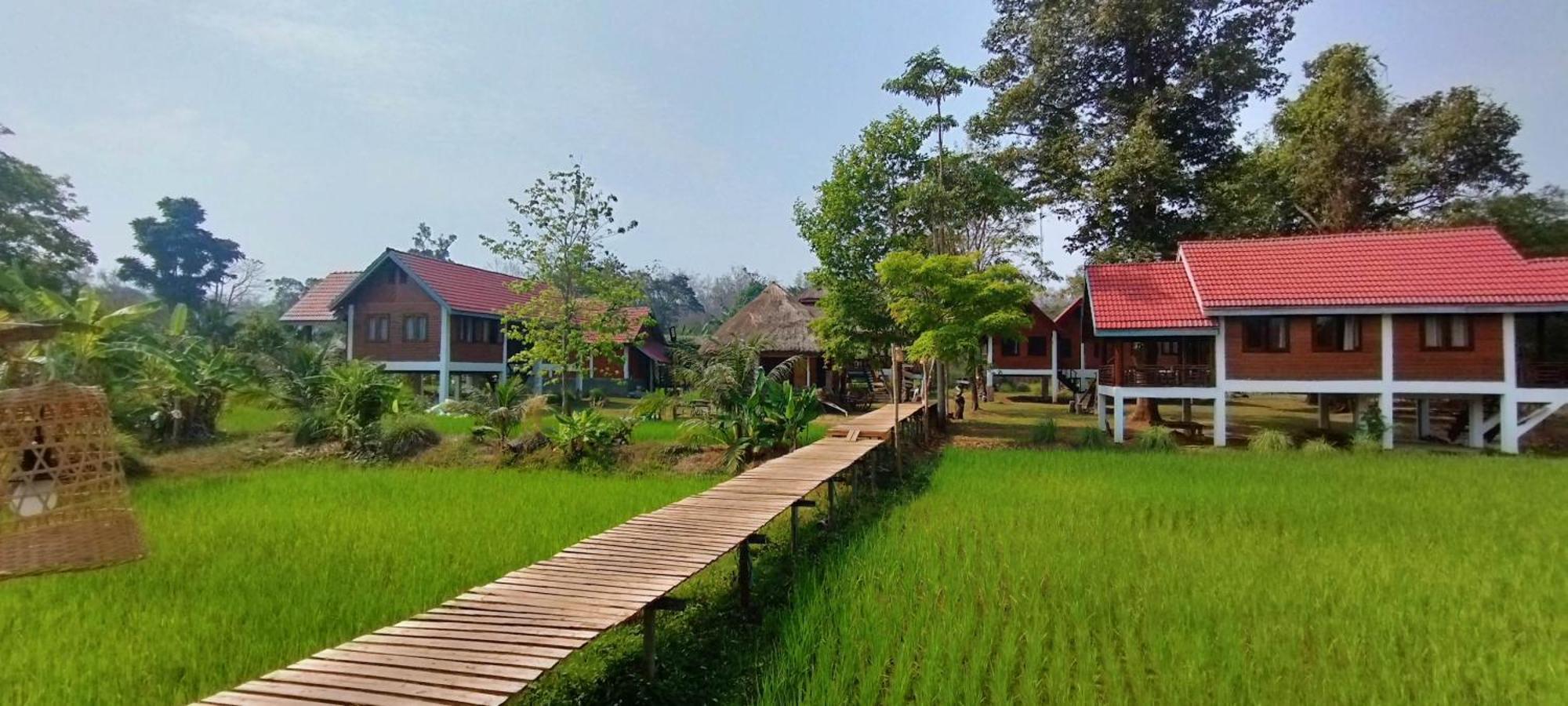 Bolaven Garden Bungalow And Tent - Tad Lo Ban Kiangtat Dış mekan fotoğraf
