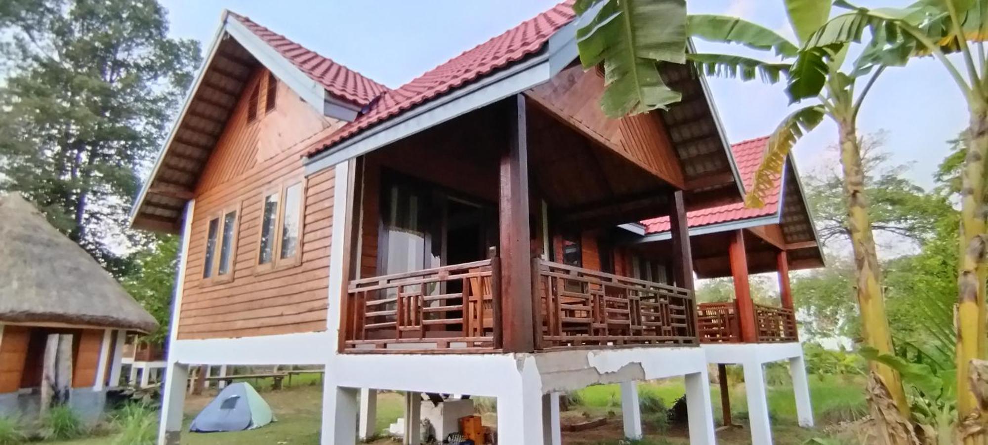 Bolaven Garden Bungalow And Tent - Tad Lo Ban Kiangtat Dış mekan fotoğraf