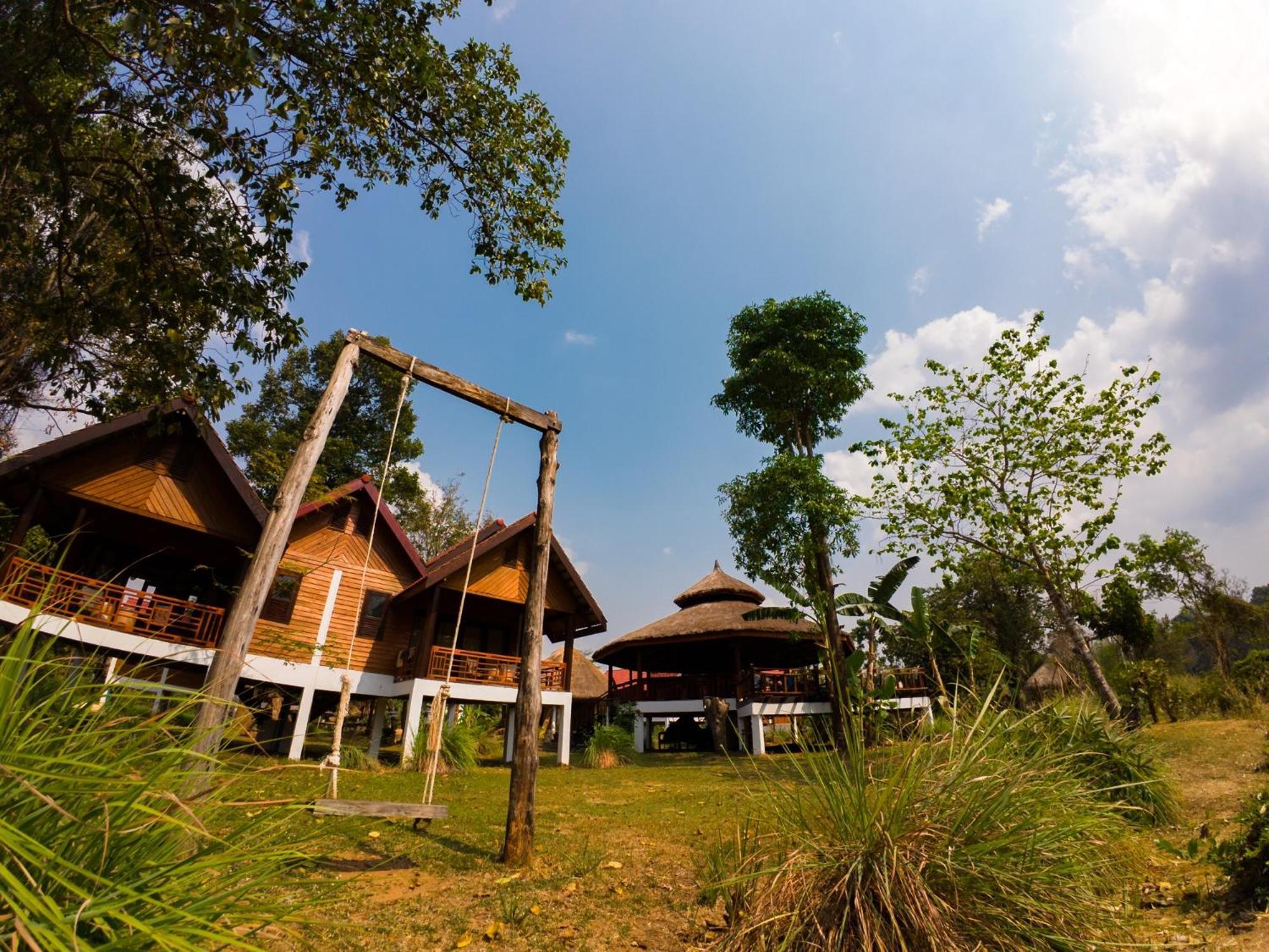 Bolaven Garden Bungalow And Tent - Tad Lo Ban Kiangtat Dış mekan fotoğraf