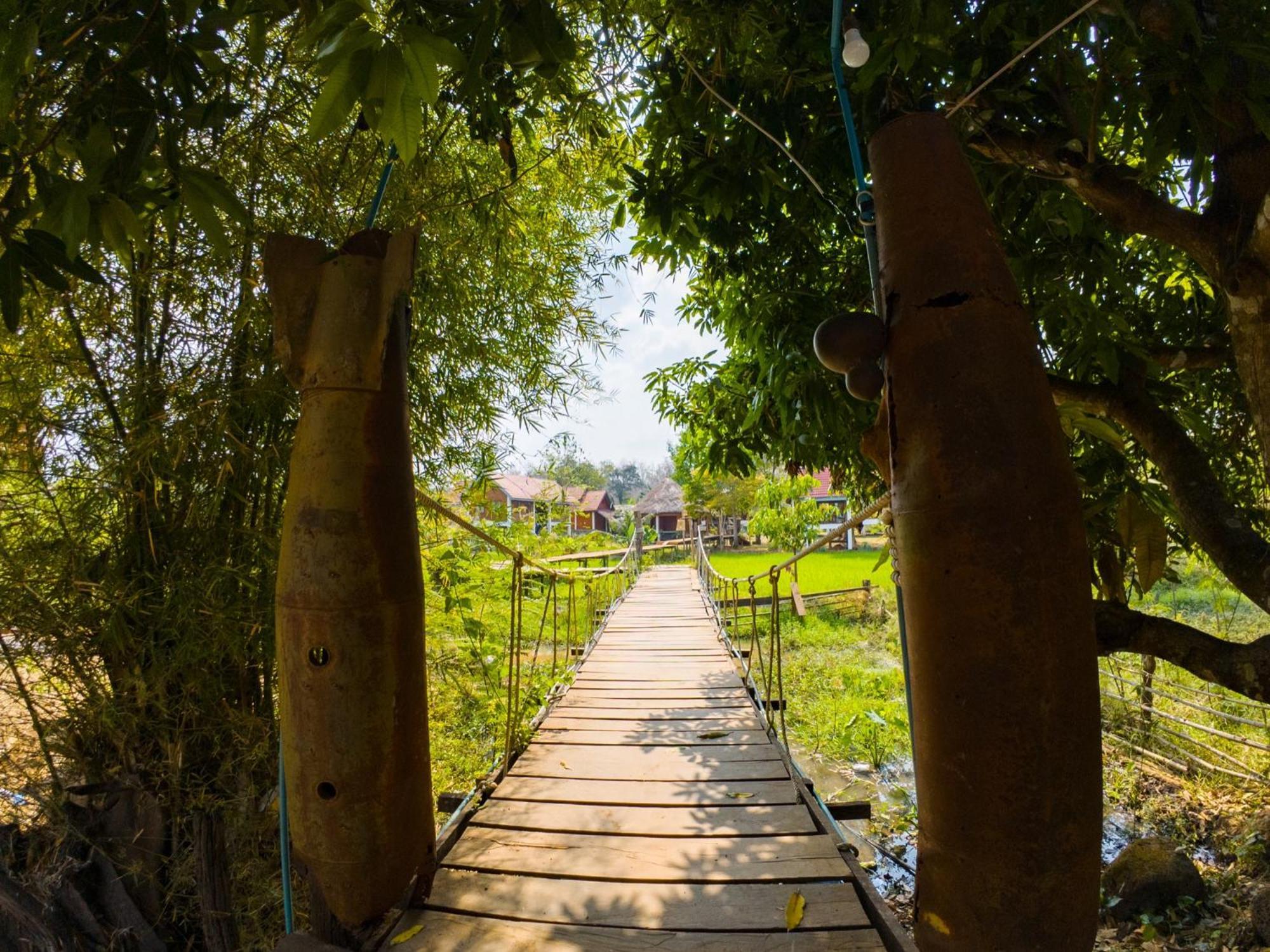 Bolaven Garden Bungalow And Tent - Tad Lo Ban Kiangtat Dış mekan fotoğraf